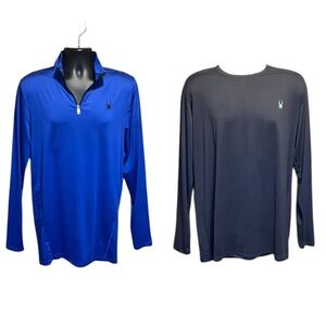 Spyder Long Sleeve Shirts Size Large